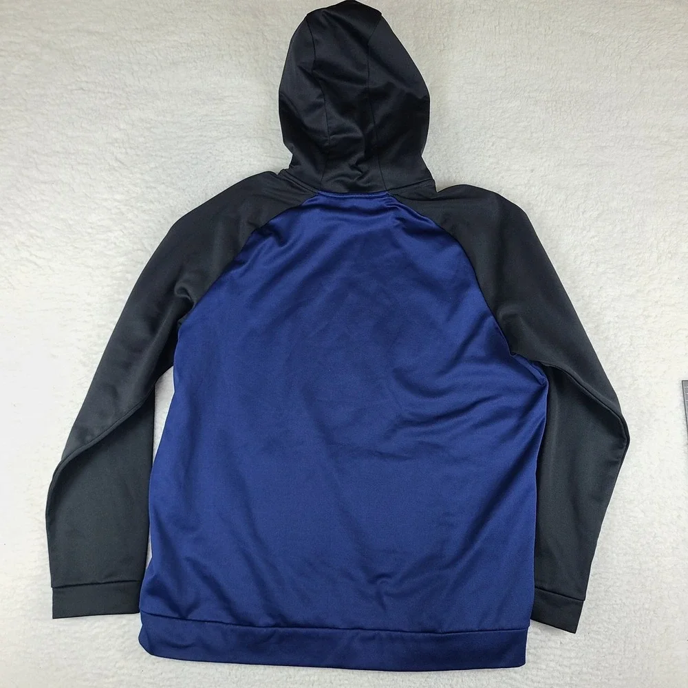 Nike Hoodie Mens XL‎ Navy Blue Black Dri Fit Sweater Activewear 905659 429